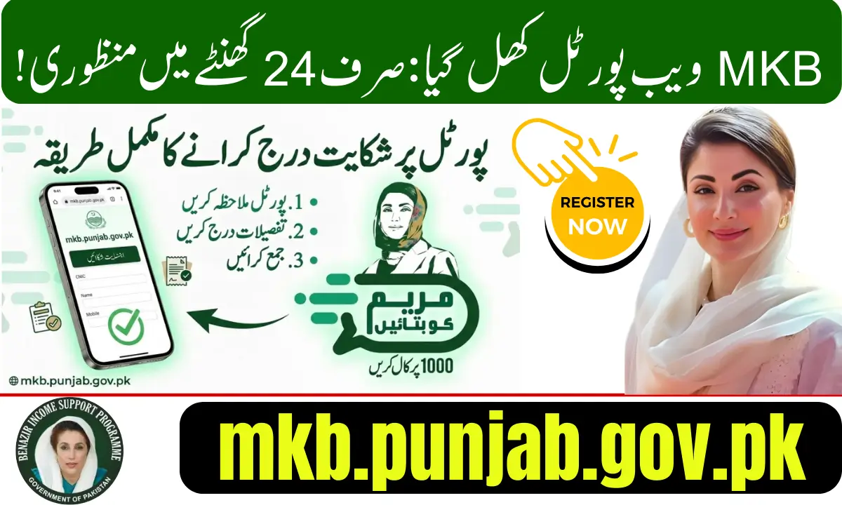 Mkb Punjab Gov PK Portal 2026 Login Guide