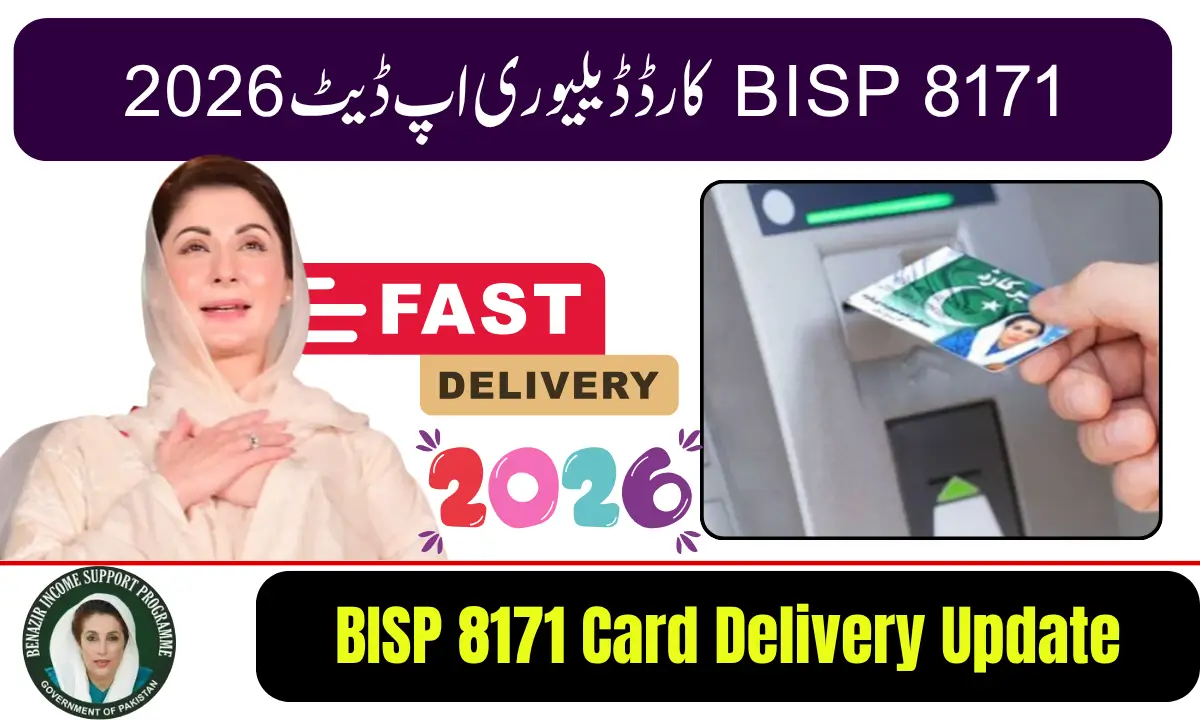 BISP 8171 Card Delivery Update