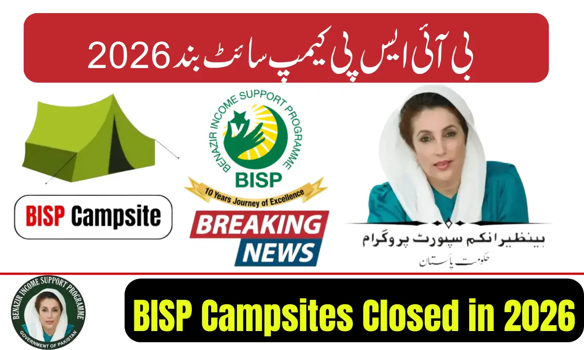 BISP Campsites Closed in 2026