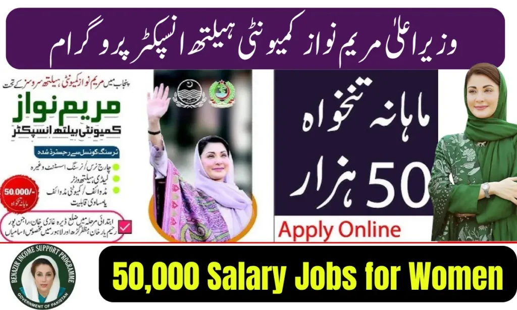 Current image: CM Maryam Nawaz Community Health Inspector Program