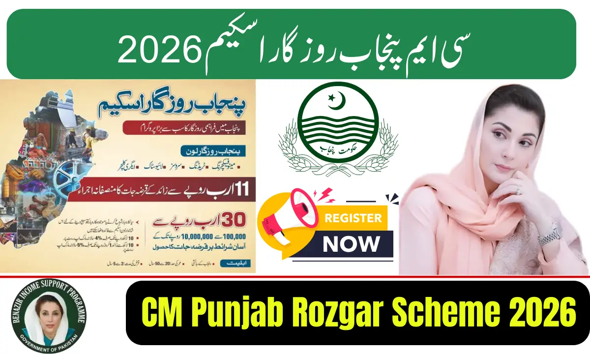 CM Punjab Rozgar Scheme
