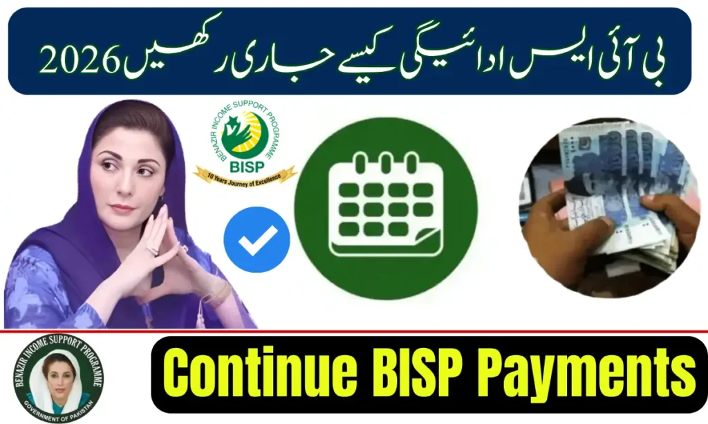 Current image: How to Continue BISP Payments