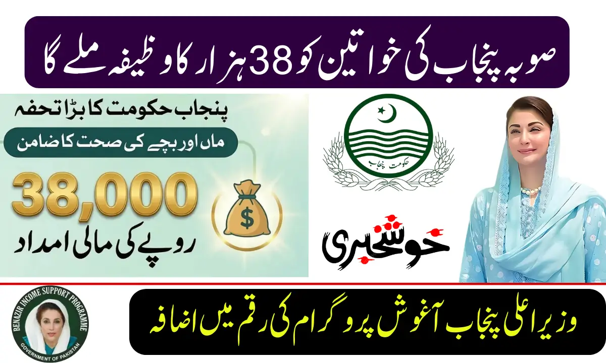 وزیراعلیٰ پنجاب آغوش پروگرام 2026
